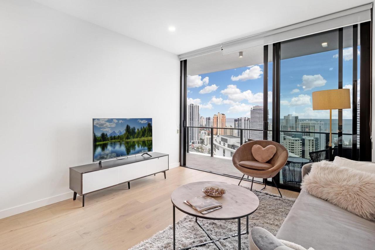 Lamour Ocean View Apartment I In Casino Broadbeach - Free Parking-195Cm 골드코스트 외부 사진