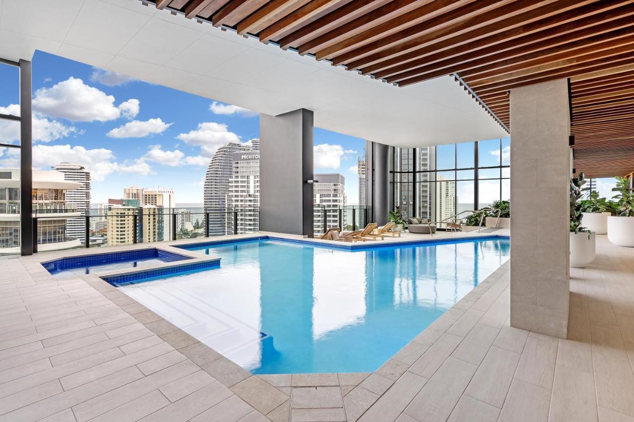 Lamour Ocean View Apartment I In Casino Broadbeach - Free Parking-195Cm 골드코스트 외부 사진