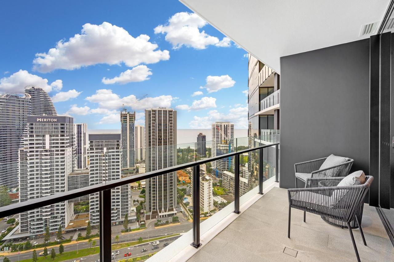 Lamour Ocean View Apartment I In Casino Broadbeach - Free Parking-195Cm 골드코스트 외부 사진
