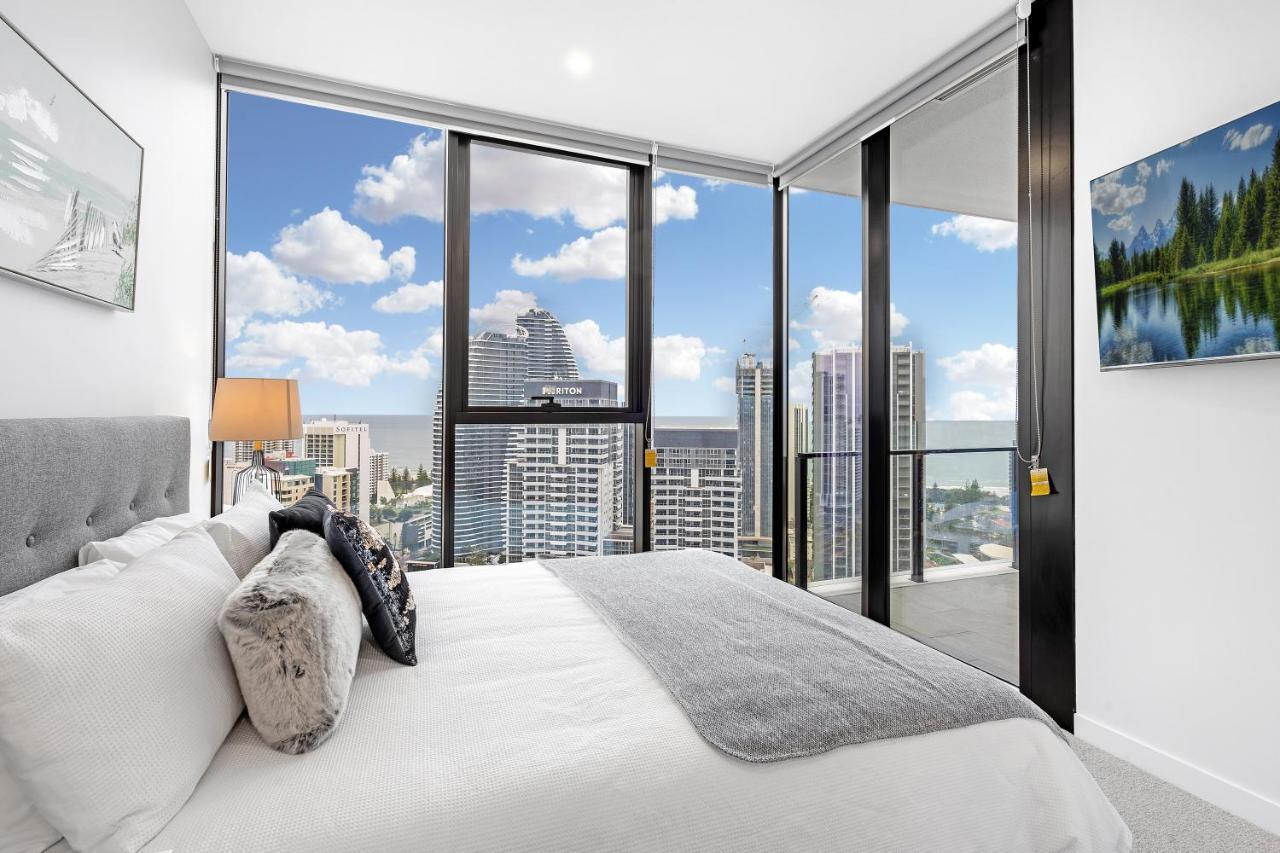 Lamour Ocean View Apartment I In Casino Broadbeach - Free Parking-195Cm 골드코스트 외부 사진